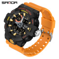 SANDA 770 Big Analog-Digital Quartz Sports Brand Watch For Men Cheap Watches In Bulk